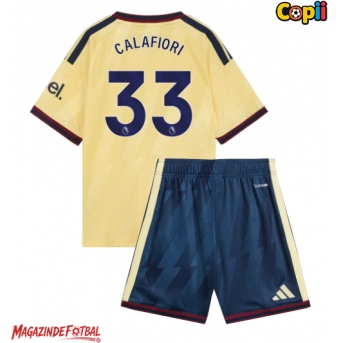 Arsenal Riccardo Calafiori #33 Echipament de Fotbal Replică 2026-27 Copii Treilea (+ Șorturi)
